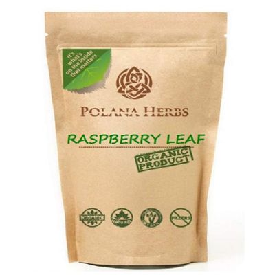 ORGANIC RASPBERRY LOOSE LEAF HERBAL TEA (Rubus idaeus) MUM PREGNANCY CHILD BIRTH MATERNITY EASY LABOR PARENTHOOD (5x 50g pack)
