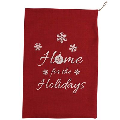 Park Designs Home for Holidays Print Santa Sack