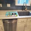 Caroline's Treasures BB1618DDM Christmas Tree and Saint Bernard Dish Drying Mat Absorbent Dish Drying Mat Pad for Kitchen Counter Dish Drainer Mat for Countertop, 14 x 21", Multicolor view 3
