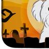 Caroline's Treasures BB1766DDM Halloween Maltese Dish Drying Mat Absorbent Dish Drying Mat Pad for Kitchen Counter Dish Drainer Mat for Countertop, 14 x 21", Multicolor view 4