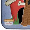 Caroline's Treasures BB2769DDM Dog House Collection Mastiff Brindle Dish Drying Mat Absorbent Dish Drying Mat Pad for Kitchen Counter Dish Drainer Mat for Countertop, 14 x 21", Multicolor view 4