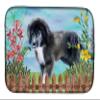 Caroline's Treasures CK1261DDM Newfoundland Puppy Spring Dish Drying Mat Absorbent Dish Drying Mat Pad for Kitchen Counter Dish Drainer Mat for Countertop, 14 x 21", Multicolor view 1