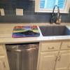 Caroline's Treasures SS8043DDM Curly Coated Retriever Dish Drying Mat Absorbent Dish Drying Mat Pad for Kitchen Counter Dish Drainer Mat for Countertop, 14 x 21", Multicolor view 3