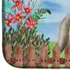 Caroline's Treasures CK1236DDM Weimaraner Spring Dish Drying Mat Absorbent Dish Drying Mat Pad for Kitchen Counter Dish Drainer Mat for Countertop, 14 x 21", Multicolor view 4