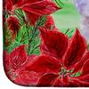 Caroline's Treasures CK1297DDM Bichon Frise Poinsettas Dish Drying Mat Absorbent Dish Drying Mat Pad for Kitchen Counter Dish Drainer Mat for Countertop, 14 x 21", Multicolor view 4