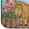 Caroline's Treasures CK1281DDM Shar Pei Puppy Spring Dish Drying Mat Absorbent Dish Drying Mat Pad for Kitchen Counter Dish Drainer Mat for Countertop, 14 x 21", Multicolor view 4