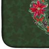 Caroline's Treasures CK1590DDM Miniature Pinscher #2 Poinsetta Wreath Dish Drying Mat Absorbent Dish Drying Mat Pad for Kitchen Counter Dish Drainer Mat for Countertop, 14 x 21", Multicolor view 4