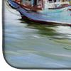 Caroline's Treasures JMK1060DDM Jeannie Shrimp Boat Dish Drying Mat Absorbent Dish Drying Mat Pad for Kitchen Counter Dish Drainer Mat for Countertop, 14 x 21", Multicolor view 4