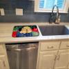 Caroline's Treasures SS8580DDM Golden Retriever Dish Drying Mat Absorbent Dish Drying Mat Pad for Kitchen Counter Dish Drainer Mat for Countertop, 14 x 21", Multicolor view 3