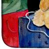 Caroline's Treasures SS8580DDM Golden Retriever Dish Drying Mat Absorbent Dish Drying Mat Pad for Kitchen Counter Dish Drainer Mat for Countertop, 14 x 21", Multicolor view 4