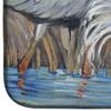 Caroline's Treasures JMK1013DDM Blue Heron in the reeds Dish Drying Mat Absorbent Dish Drying Mat Pad for Kitchen Counter Dish Drainer Mat for Countertop, 14 x 21", Multicolor view 4