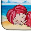 Caroline's Treasures BB8513DDM Mermaid on the Beach Dish Drying Mat Absorbent Dish Drying Mat Pad for Kitchen Counter Dish Drainer Mat for Countertop, 14 x 21", Multicolor view 4