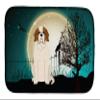 Caroline's Treasures BB2225DDM Halloween Scary Saint Bernard Dish Drying Mat Absorbent Dish Drying Mat Pad for Kitchen Counter Dish Drainer Mat for Countertop, 14 x 21", Multicolor view 1