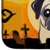 Caroline's Treasures BB1820DDM Halloween Fawn Pug Dish Drying Mat Absorbent Dish Drying Mat Pad for Kitchen Counter Dish Drainer Mat for Countertop, 14 x 21", Multicolor view 4
