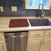 Caroline's Treasures BB5137DDM Strawberries on Gray Dish Drying Mat Absorbent Dish Drying Mat Pad for Kitchen Counter Dish Drainer Mat for Countertop, 14 x 21", Multicolor view 3