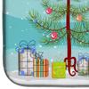Caroline's Treasures BB1603DDM Christmas Tree and Weimaraner Dish Drying Mat Absorbent Dish Drying Mat Pad for Kitchen Counter Dish Drainer Mat for Countertop, 14 x 21", Multicolor view 4