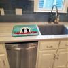 Caroline's Treasures BB1540DDM Japanese Chin Merry Christmas Dish Drying Mat Absorbent Dish Drying Mat Pad for Kitchen Counter Dish Drainer Mat for Countertop, 14 x 21", Multicolor view 3