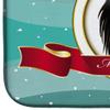 Caroline's Treasures BB1540DDM Japanese Chin Merry Christmas Dish Drying Mat Absorbent Dish Drying Mat Pad for Kitchen Counter Dish Drainer Mat for Countertop, 14 x 21", Multicolor view 4