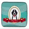 Caroline's Treasures BB1547DDM Bernese Mountain Dog Merry Christmas Dish Drying Mat Absorbent Dish Drying Mat Pad for Kitchen Counter Dish Drainer Mat for Countertop, 14 x 21", Multicolor view 1