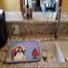 Caroline's Treasures BB2765DDM Dog House Collection French Bulldog Piebald Dish Drying Mat Absorbent Dish Drying Mat Pad for Kitchen Counter Dish Drainer Mat for Countertop, 14 x 21", Multicolor view 2