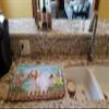 Caroline's Treasures CK1264DDM Afghan Hound Spring Dish Drying Mat Absorbent Dish Drying Mat Pad for Kitchen Counter Dish Drainer Mat for Countertop, 14 x 21", Multicolor view 2