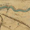 16" x 24" 1863 Map of Fredericksburg City Battle Field & Environs view 2