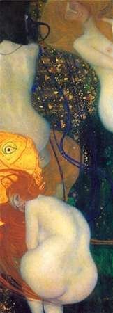 Goldfish Poster Print by Gustav Klimt (24 x 48)
