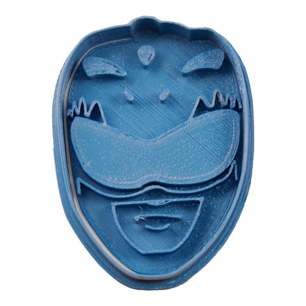 Cuticuter Power Ranger Green Cookie Cutter, Blue, 8 x 7 x 1.5 cm