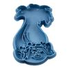 Cuticuter Poppie Trolls Cookie Cutter, Blue, 8 x 7 x 1.5 cm view 1