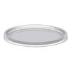 Anchor Packaging MicroLite Deli Tub Lid, Inside-Cap Fit, Fits 8-32 oz Containers, 4.56" Diameter x 0.26"h, Clear, Plastic, 500/Carton view 1