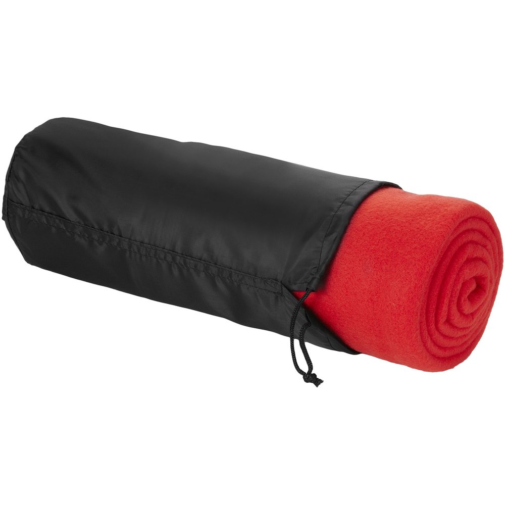 Bullet Huggy Blanket And Pouch (59.1 x 47.2 inches) (Red)