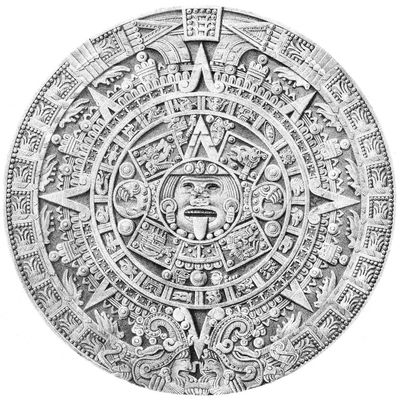 Aztec Calendar Poster Print by Science Source (24 x 24)