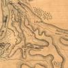 18" x 24" 1862 Map Sketch of Relative Positions of Fort Henry & Fort Donelson view 2
