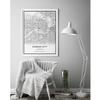 Kansas City map poster print | Modern black and white wall art | Scandinavian home decor | Kansas City prints artwork | Fine art posters 20x30 view 4