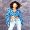 Garcelle Beauvais posed in Blue Dress Photo Print (8 x 10) view 1
