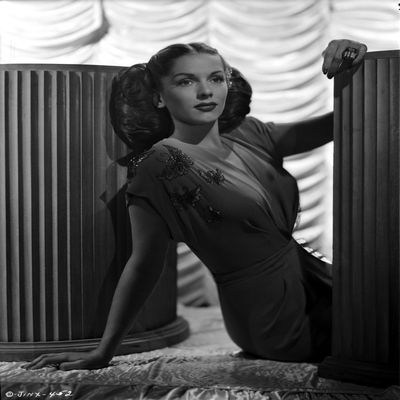Jinx Falkenburg Leaning Pose Portrait Photo Print (24 x 30)