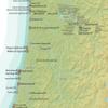 Oregon State Parks Checklist Map 18x24 Poster (Sage & White) view 2