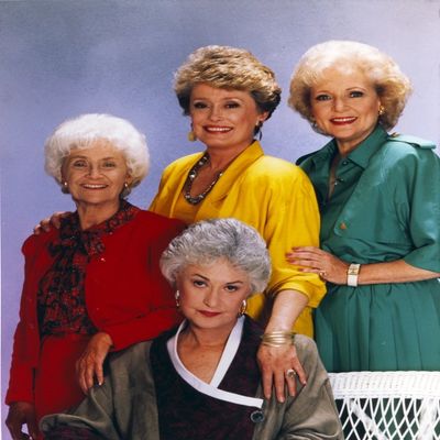 Golden Girls smiling Posed Group Portrait Photo Print (24 x 30)
