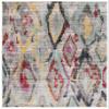 SAFAVIEH Area Rug 8x10 - Adirondack Collection - Large - Light Grey & Red, Boho Distressed Design, Non-Shedding & Easy Cleaning, Ideal for Living Room, Bedroom, Office, Dining Space (ADR209F) view 3