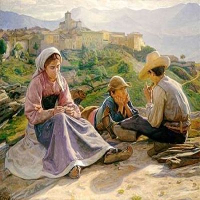 Pastorale Civita DAntino Poster Print by Gad Frederick Clement (11 x 14)