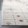 SAFAVIEH Area Rug 8x10 - Adirondack Collection - Large - Light Grey & Aqua, Moroccan Boho Design, Non-Shedding & Easy Cleaning, Ideal for Living Room, Bedroom, Office, Dining Space (ADR206F) view 4