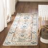 SAFAVIEH Aspen Collection Runner Rug - 2'3" x 11', Ivory & Blue, Handmade Boho Wool, Ideal for High Traffic Areas in Living Room, Bedroom (APN310A) view 1