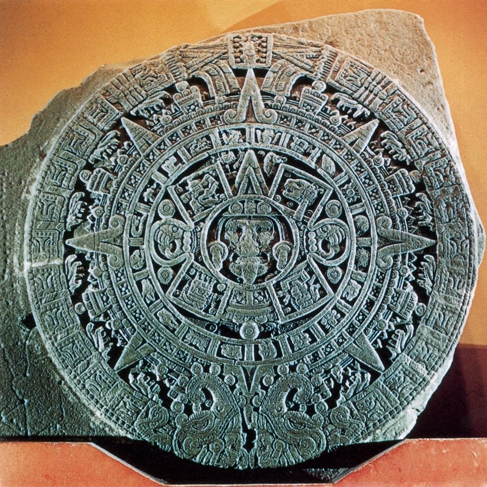 Aztec Calendar Stone Poster Print by Science Source (24 x 24)