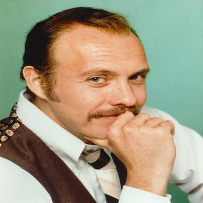 Hector Elizondo in Brown Vest and White Long Sleeve Polo Photo Print (24 x 30)
