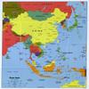 20" x 24" 2004 Map Of East Asia & Countries Within view 1