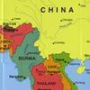 20" x 24" 2004 Map Of East Asia & Countries Within view 2