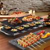 Artestia 1500W Large Size Raclette Cheese Grill Adjustable Temperature Korean BBQ Grill, Cheese Raclette with Grill Stone and Food-Grade Ceramic Glaze Reversible Aluminum Plate for Parties Family view 2