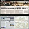 12" x 24" 2004 Map of Manassas National Battlefield Park Virginia view 1