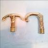 Replica Warehouse LOT OF 2 PCS BRASS WALKING STICK HEAD VICTORIAN DESIGNER ANCHOR, CANE HANDLES view 3