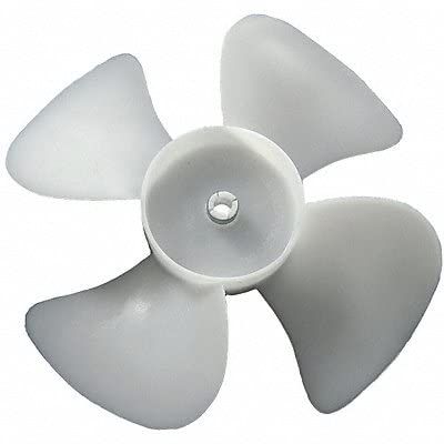 Propeller,Dia 4 In,Bore Dia 1/8 In